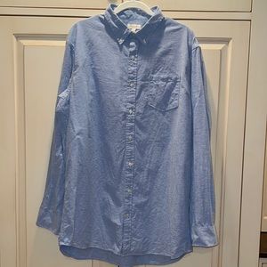 New blue mens “oxford cloth” shirt XL Tall